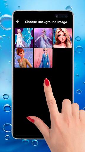 Elsa Frozen Princess Queen Live Wallpaper screenshot 3