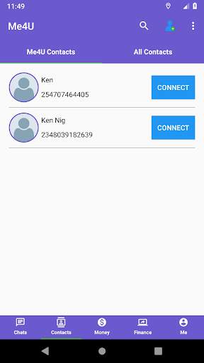 Me4U - Chat Shop Send and Receive Money instantly screenshot 4