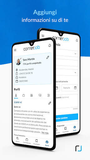 CornerJob - Offerte di lavoro screenshot 6