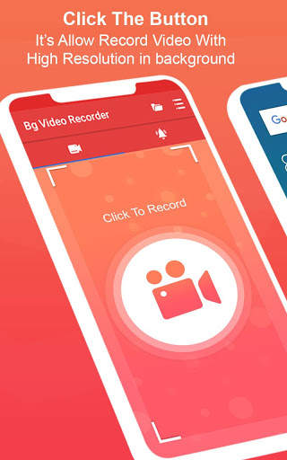 Background Video Recorder App, Hidden Video Camera screenshot 1
