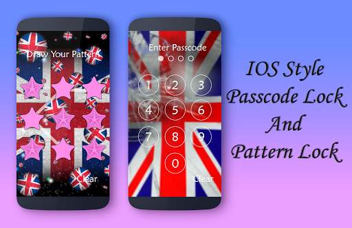 UK Flag Lock Screen screenshot 4
