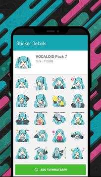 Hatsune Miku Stickers For Whatsapp screenshot 2