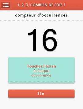 1,2,3, Combien de fois ? Lite screenshot 1