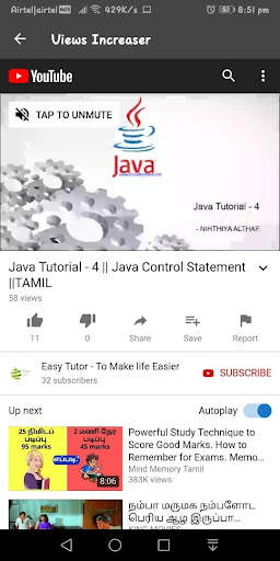 Views Increaser - YouTube/Webs screenshot 4