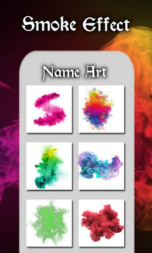 Smoke Effect Name Art Pro screenshot 3