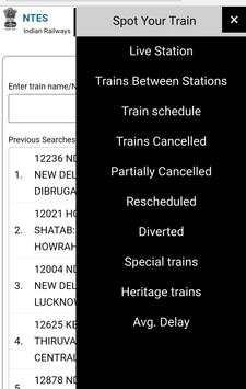 Live Train Status Enquiry Indian Railway on Map screenshot 3