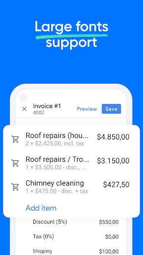 Simple Invoice Maker screenshot 4