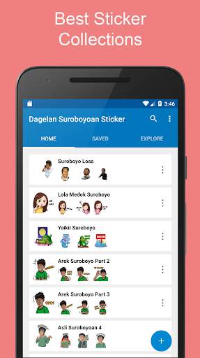 Stiker Dagelan Suroboyoan Lucu | WAStickerApps screenshot 1