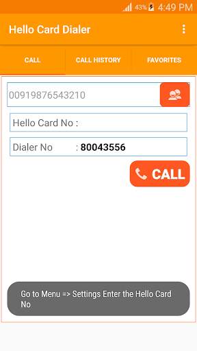 Hello Card Dialer screenshot 5