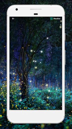 Nature Live Wallpaper - Ripple touch effects screenshot 8