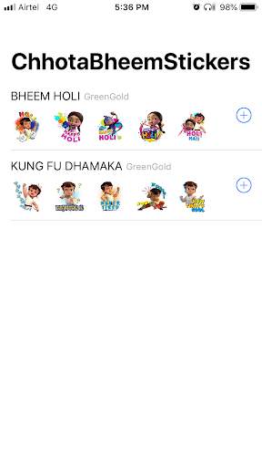 Chhota Bheem WAStickers screenshot 8
