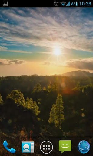Sunny Mountain Live Wallpaper screenshot 4