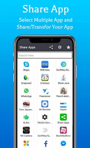 Apk Backup and share, Bluetooth App Sender screenshot 1