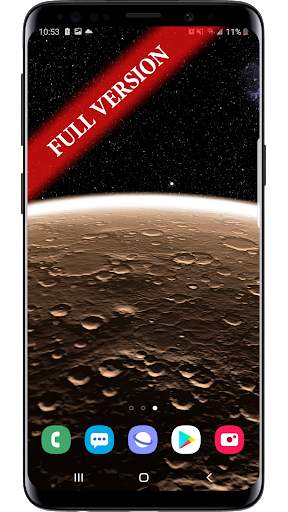 Planet Mars 3D Parallax Live Wallpaper screenshot 2