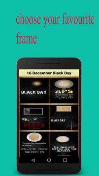 Black Day Photo Editor 16 December Peshawar Attack 4 تصوير الشاشة
