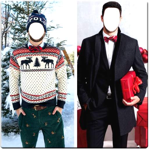 Christmas Men Photo suit 2.2