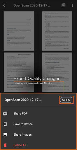 OpenScan - Free Document Scanner App screenshot 6