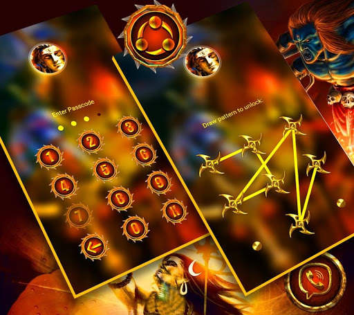 Lord Shiva Launcher Theme скриншот 5