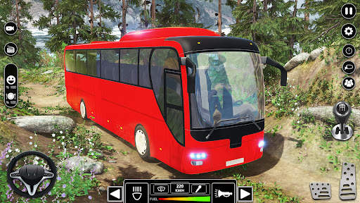 Game Simulator Bus Offroad 3D screenshot 3
