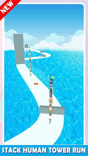 Stack Human Tower Run 3D screenshot 3