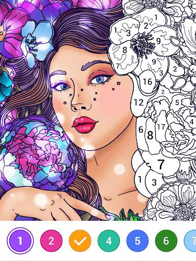 Magic Paint: Color by number 9 تصوير الشاشة