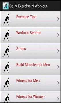 Daily Exercise & Workout screenshot 3
