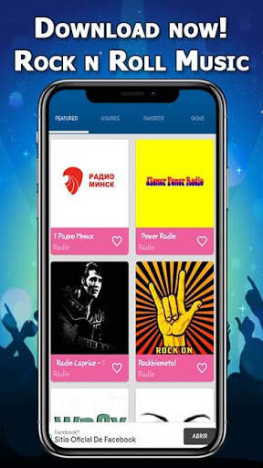 Rock n Roll Music APP: Rock n Roll Radio screenshot 1