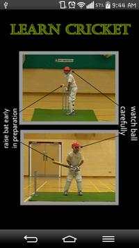 Learn Cricket 2017 screenshot 1
