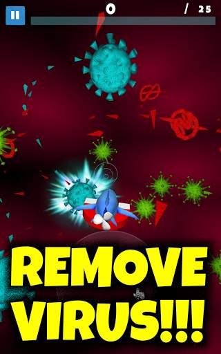 VIRUS REMOVE ~ 3D Shooting Game ~ Remove Stress! screenshot 8