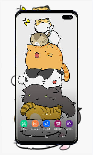 Kawaii Cat Wallpapers HD screenshot 5
