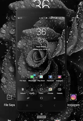 BLACK Wallpaper screenshot 2