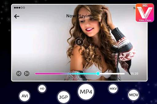 V Video Player HD 1080p vbmv Movie Player screenshot 2