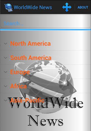 WorldWide News screenshot 1