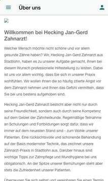 Zahhnarztpraxis Dr. Hecking screenshot 2