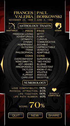 Love Gadget Lite: Best Compatibility Calculator screenshot 2