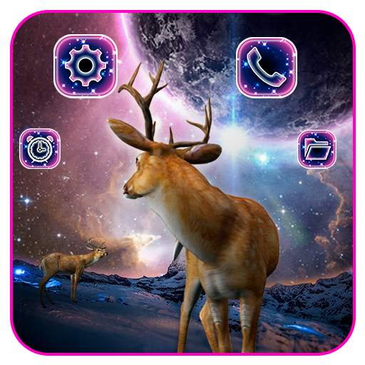 Lonely, Galaxy, Deer Theme & Live Wallpaper 1.0