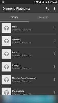 Diamond Platnumz All Songs 1 تصوير الشاشة