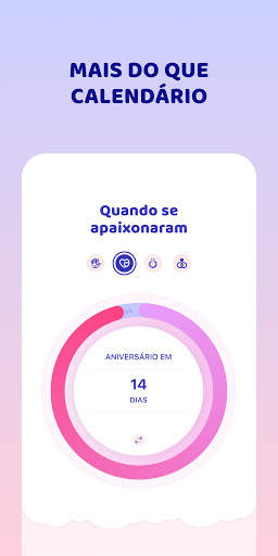 Love - Calendário e Widget screenshot 1