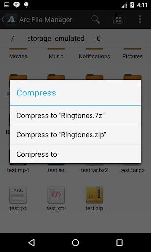 Arc File Manager screenshot 4