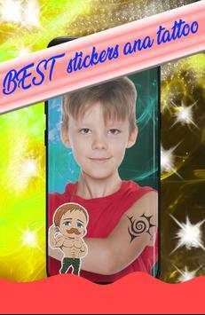 Tattoo Camera Editor For Nanatsu No Taizai 3 تصوير الشاشة