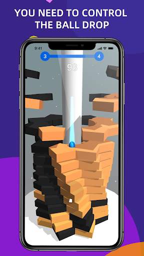 3D Ball Crush - Popular Balls Stacking Game screenshot 1