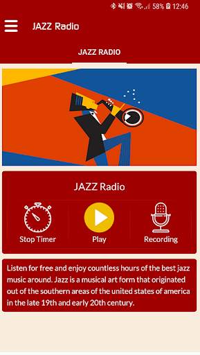 JAZZY : Jazz Radio screenshot 1