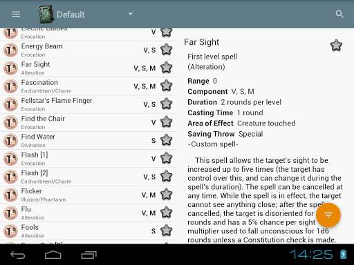 Grimorium for AD&D screenshot 5
