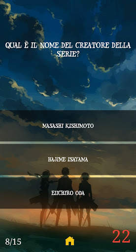 SNK L'attacco dei giganti domande, musica e frasi screenshot 6