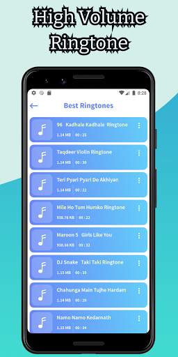 New High Volume Ringtones screenshot 6
