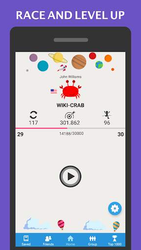 Wiki Race - Wikipedia Game screenshot 1