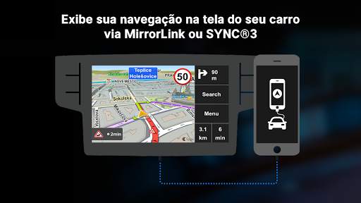 Sygic Car Connected Navegação - Mapas Off-line screenshot 2