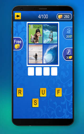 Four Picture One Word Puzzle - Brain Game for Kids screenshot 3