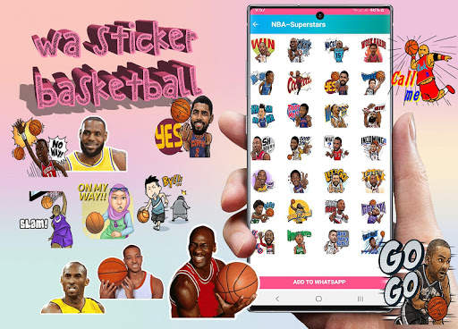 WAStickerApps Basketball WA Sticker Sport Fans 1 تصوير الشاشة