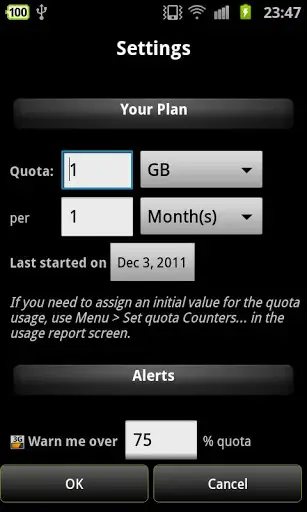 3G Watchdog - Data Usage скриншот 7